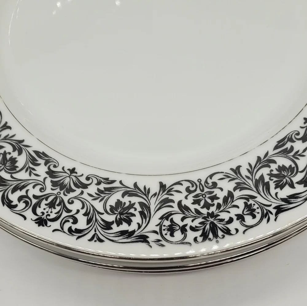 Ekco Baronesse Prudence 328 Dinner Plates Set of 5 - Picture 6 of 6